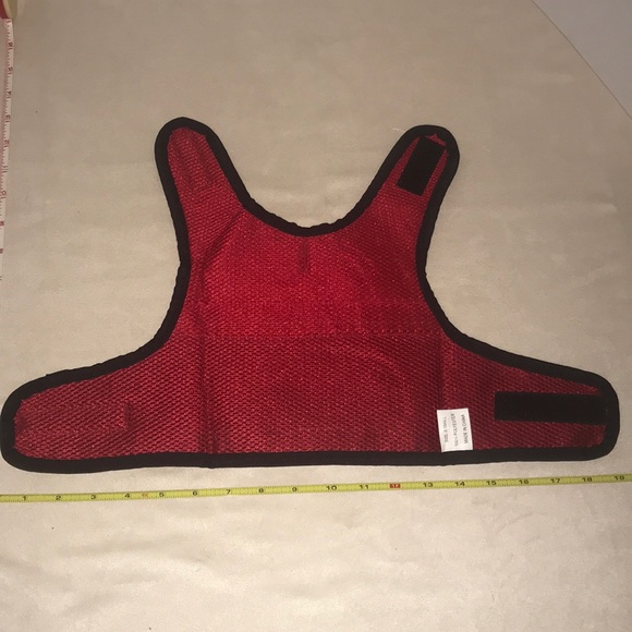 Pet Dog Animal Vest Jacket Reflective Kong Red - Picture 4 of 9